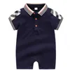 Boys Clothes Girls Kids Designer Short Sleeve Romper 100% Cotton Children's Infant Clothing Baby Infant Girl Boy Clothes