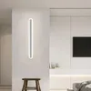 Nordic minimalist long bedroom bedside wall lamp modern LED background wall TV living room staircase aisle lamps