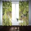 2021 Customize European Style Window Curtain Living Room Abstract woods Curtains For Bedroom Luxury Drapes Cortinas