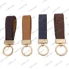 Fashion Keychain Key Chain Buckle Keychains Lovers Lovers Cavier Men de la cuir fait à la main