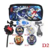 Yeni Beyblades Super King Beyblades Başlatıcı Metal Bayblade Metal Gyroscope Grip Launcher Blayblad Kutusu Toys Çocuk Boy X052721058