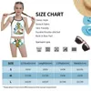 Women's Swimwear Country Beach Wear For Children Young Girl Print Bahamas Coat Of Arms Biquini 2022 Wholesale Brand Swimming Suit