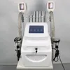 4 in 1 Fat Freezing Cryolipolysis 기계 바디 슬리밍 Cryotherapy 초음파 40K Cavitation RF 지방 흡입 Lipo 레이저 진공 체중 감소