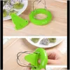 Plantaardige keuken, Dining Bar Thuis Tuin Mini Fruit Cutter Peeler Slicer Keuken Gadgets Kiwi Peeling Tools voor Pitaya Green Drop Levering