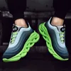 99-2106 Groothandel Fashion Shoes Mens Top Zwarte code Running Orange White Blue Green Runners Trainers Sneakers Big Size 46