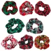 الأزياء مرونة عيد الميلاد scrunchie الشعر العصابات المطاط الملحقات اللثة البرنز الشعر حبل حبل ذيل حصان حامل غطاء الرأس XY507