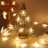 Snowflake lights Christmas LED string light Outdoor lighting USB remote control holiday decoration 3 colors 2021