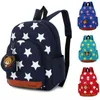 Супер милый ребенок детская детская школа сумки животных рюкзаки с медведь висит орнамент звезды шаблон детский сад рюкзак