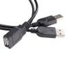 USB 2.0 typ A 1 samica do 2 mężczyzn y rozdzielacz danych synchronizacja rozszerzającego rozszerzającego piasty kabli dla drukarek