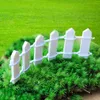 Obiekty dekoracyjne Figurki Niceryard 100x5cm DIY Mini Fence Barrier Pałdu Drewniane Rzemiosło Wróżki Ogród Showcase Decoration Outdoor Decor Su