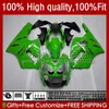 Einspritzverkleidungen für KAWASAKI NINJA ZX1200 ZX 12R 1200CC 1200 CC ZX1200C ZX 12 R 02-06 3No.23 ZX12R 02 03 04 05 06 ZX-12R 2002 2003 2004 2005 2006 OEM Body Kit Lager grün schwarz