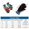 Gloves 3 Finger Professional Snowboard Ski Gloves Waterproof 30 Winter Thermal Mittens Windproof Skiing Snowmobile Sports Protection