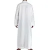 السعودي العربية الكاملة الأكمام العباءة الملابس الإسلامية الرجال طويل رداء قفطان مسلم لباكستان الصلاة بالإضافة إلى حجم جبة ثوب العرق