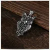 Ancient silver owl necklace Stainless steel pendant necklaces chain women men hip hop fashion jewelry will and sandy