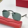 Fashion carti luxury Cool sunglasses Designer Sunglasses Men Women Carter Glasses Frame Eyewear Wooden Silver Red accessories Clear Reading eyeglass high quality