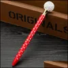 Ballpoint Pens Writing Supplies Office & School Business Industrial Big Crystal Diamond Ball Signature Metal Pen Student Gift 20 Colors Can