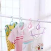 Waszakken est duurzame babykleding hangers schattige cartoon verstelbare kinderen