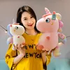 Cute Starry Sky Unicorn Doll Kussen Veer Katoen Gevulde Knuffels Kinderen Verjaardagsgeschenken voor meisjes