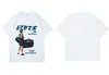 Herr t-shirts hiphop streetwear harajuku t shirts girl japanska kanji tryck tshirt män sommar kort ärm t-shirt bomull l307t