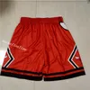 Erkekler Takımı Basketbol Kısa Chicago Kırmızı Beyaz Çizgili Spor Dikişli Şortlu Şort Kalça Pop Pantolon Sz Sz Sz 2xl Sarı Siyah Altın Mor