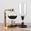 Siphon kaffebryggare set 3 koppar krukor filter Japansk stil te siphon filter maskin värmebeständig 210423