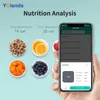 Yolanda CK10B Balance de Cuisine Intelligente Bluetooth Alimentaire Poids Suivi de Régime Pesage Nutrition Analyse pour la Cuisson Cuisson 210615