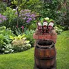 water barrel garden