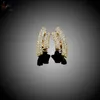 Oorbellen Ketting Yulaili Luxe Dubai Gouden Sieraden Sets Korte Kwastje Crystal Choker Stud Mode Charm Bruiloft Bruids Sieraden