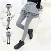 2020 meninas meninas legging saia-calça garoto menina primavera outono cangings meninas meninas saia-calças catton calças para 3-9 ano criança 849 Y2