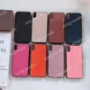 For Iphone Phone Cases Cellphone Case Cover Top Fashion Designer Embossed Leather 13 13Pro 12Pro 11 Pro Max Xs Xr Xsmax 7 8 Plus