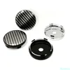 4pcs 60mm Car Wheel Center Cap Rims Hub Carbon Fiber Design 55mm Universal Auto Styling Wheels Cover Caps3433093