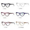 نظارات القراءة النسائية 2022 أزياء القطة العين مثير زهرة وصفة طبية النظارات