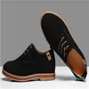 Hommes Casual Robe Oxfords Formel Oxfords Chaussures Tasse d'aile En Cuir Plateau En Cuir Plateau De Grand Taille Chaussures Britannique Fashion Fête Dress Chaussures 2022