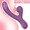 Massagem 10 Freqüência Dildo Vibrador Clitoral Sucker Feminino Masturbator Adulto Toy G-Spot Vagina Estimulador Erótico Sexo Brinquedos Para Casal