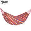 240*150cm 2 Kişi Hammock Hamac Açık Boş Zamanlı Yatak Asma Yatak Çift uyku tuval salıncak hamak kamp avcılık 3 renk sh190924