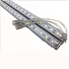 50PCS IP68 Waterproof LED Bar DC 12V 24V 50cm 100CM 36LED 5050 SMD Hard Rigid Strip Cabinet Bar Light Use of Underwater