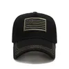 Baseball Cap Men Tactical Army Cotton Military Dad Hat Usa American Flag Us Unisex Hip Hop Hat Sport Caps Outdoor Hats Q0811121445236u