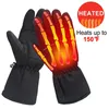 Cycling Gloves 2021 Unisex Heated Warm Glove Hand Warmers For Winter Outdoor Camping Hiking Rock Usb Five-finger Electric Heating