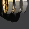 Hoge Kwaliteit Designer Design Brief Gesp Bangle Vrouwen Mannen Emaille Sieraden Rose Goud Zilver Opening Armbanden Love Color Armbanden met originele fluweelzak