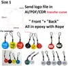 RFID EPOXY TAG Con TK4100 Chip Tag Scheda di controllo accessi Design diverso Forma 125KHZ + Corda 1000 pezzi