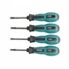 Handverktyg 4st SCREWRIVER SET BITS U Fork Typ Magnet Slitted Screw Driver Multifunktion Hemreparationsverktyg333L