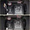 Car Central Transmission Shifter Side Storage Organizer Trays Black Suitable for JL JLU 19 Interior Accessories