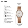 Sinobi Simple Women's Wrist Watches Gold Watchband Top Luksusowa Marka Dziewczyna Look Crystal Quartz Clock Ladies Wristwatch Reloj Mujer 210616