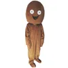 Costume de mascotte de pomme de terre d'Halloween de qualité supérieure Personnaliser le personnage de thème Anime de bande dessinée Taille adulte Déguisement de carnaval de Noël