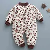 Babykleidung Jungen Mädchen Strampler Coral Cute Infant Overall Kleinkind Overall Kostüm 211101