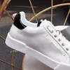 2023new Marque Designer Casual Chaussures hommes bas Sole toile Chaussures en cuir noir blanc Original Sole Sneakers