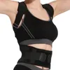 Maschio Femmina Regolabile Doppia Cinghia di Tiro Postura Correttore Corsetto Back Brace Cintura Supporto Lombare Dritto De Espalda