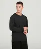 lu-30 Fitness Sports long-sleeved T-shirt autumn new high elastic quick-drying round neck