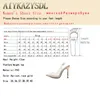 Rose Gold Nude Women Sandals Pointy Toe Clear Transparent High Heel Pump Stiletto Slingback Wedding Dress Jelly Shoes