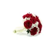 Ślubne kwiaty Układ bukiet ślubny czerwone bukiety de mariage